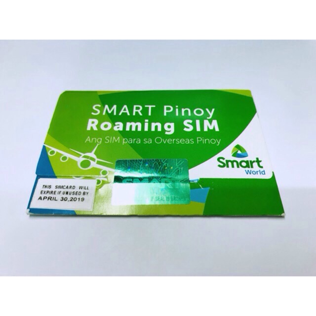 Smart Pinoy Smart OFW Roaming SIM Card Shopee Philippines