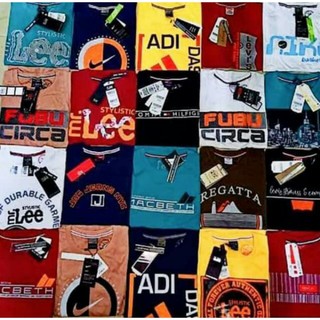 10pcs OVERRUNS / MALL PULL OUT ASSORTED BRANDED TSHIRT BUNDLES WHOLESALE FOR MEN / WOMEN