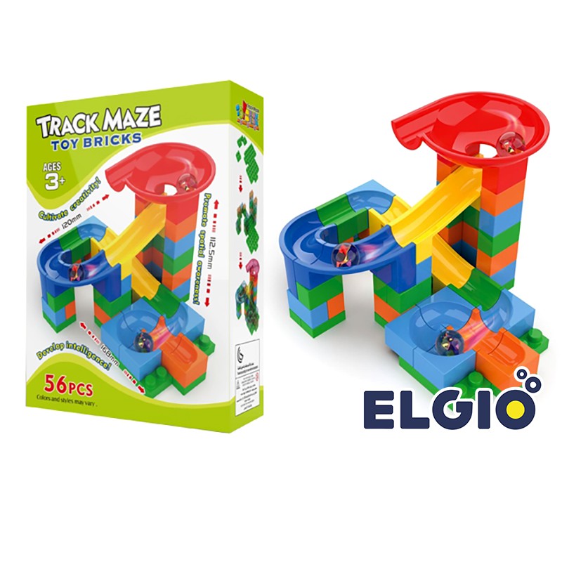 track maze toy bricks