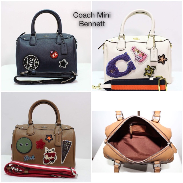 coach mini bennett satchel colors