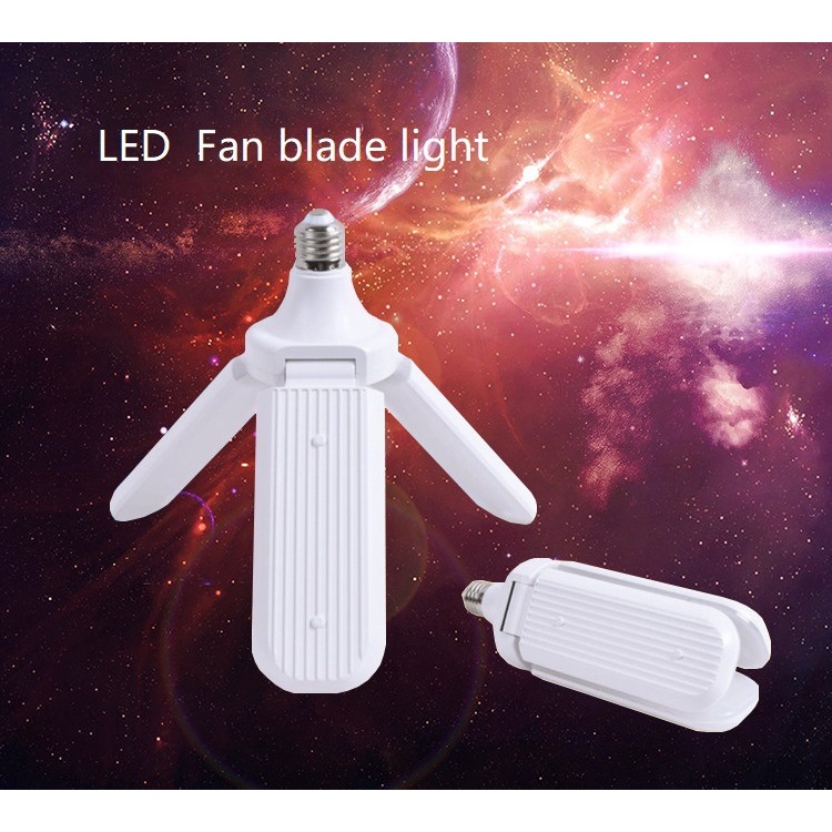 LED fiveleaf folding light threeleaf fourleaf folding flying saucer