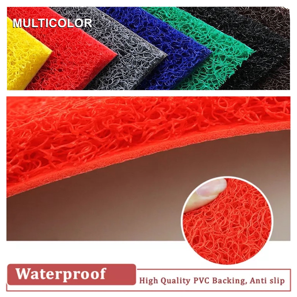Anti Slip Plastic Rubber Oval Flooring Carpet PVC Rolls Floor Mats (LKDD-0017) Kabuli99