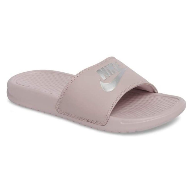 nike benassi jdi slides pink