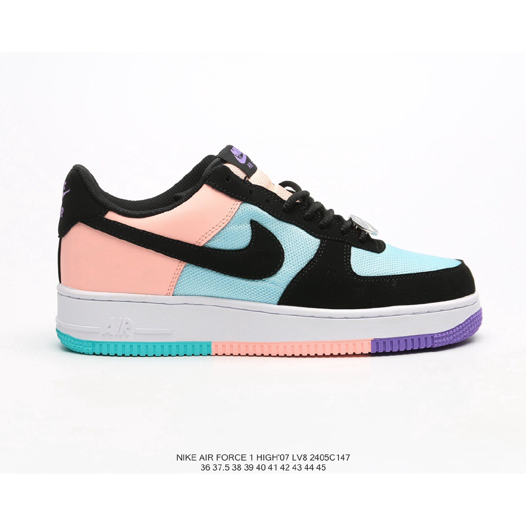 nike air force color block