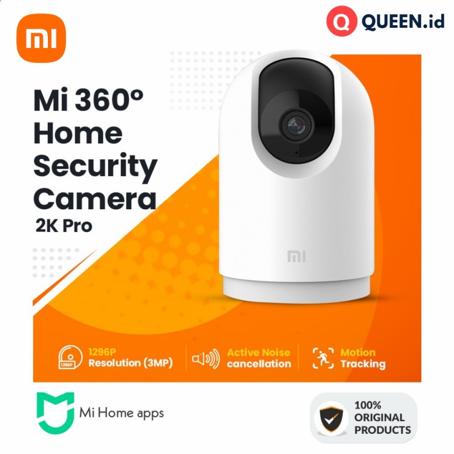 Xiaomi Mi 360 Home Security 2K Pro IP Camera PTZ 3MP Global Version