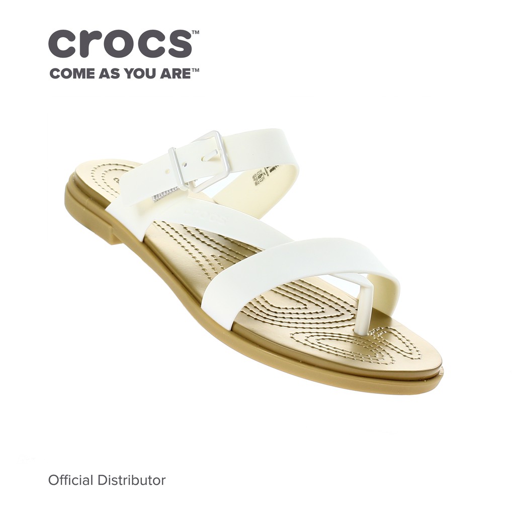 crocs toe post sandals