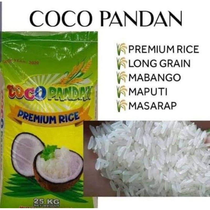 Coco Pandan Premium Rice - Bigas (PER KILO) | Shopee Philippines