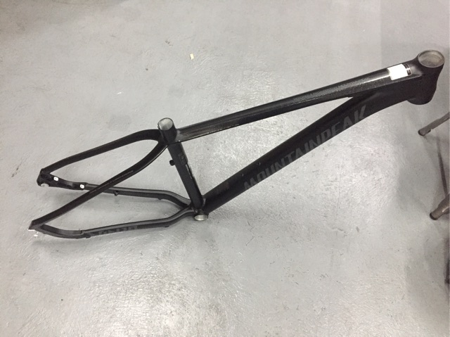 mountain peak titanium frame