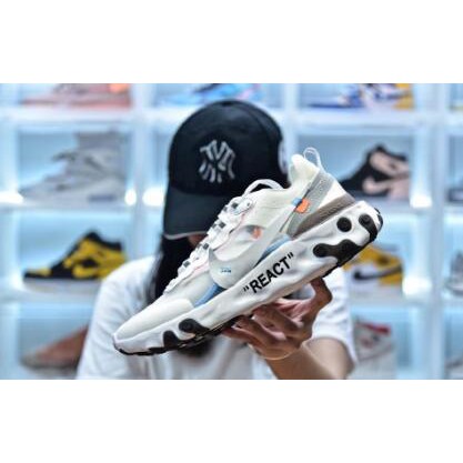 nike react element x off white