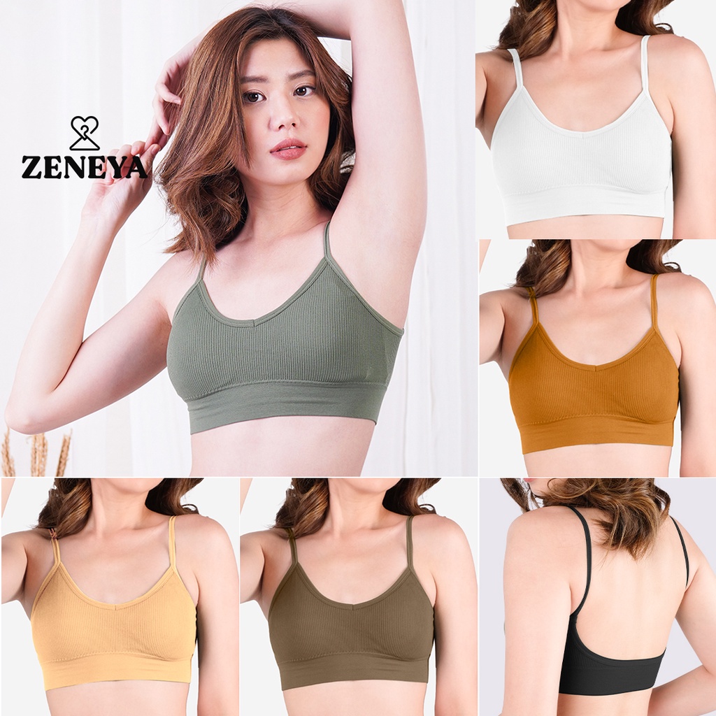 Zeneya Big U Back Shape Brassiere Bralette Bra For Women Set Padded