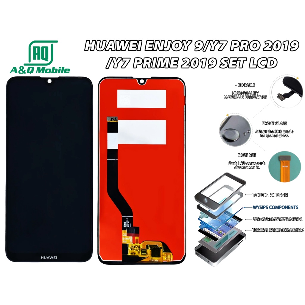 Lcd Display Huawei ENJOY 9/Y7 2019 PRO/Y7 PRIME 2019 (replacement