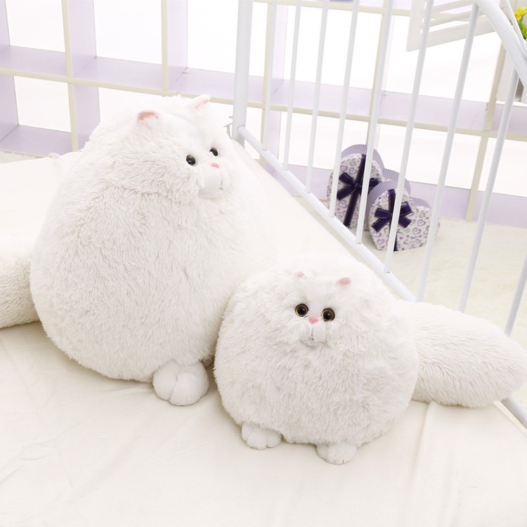 fat cat stuffed toy