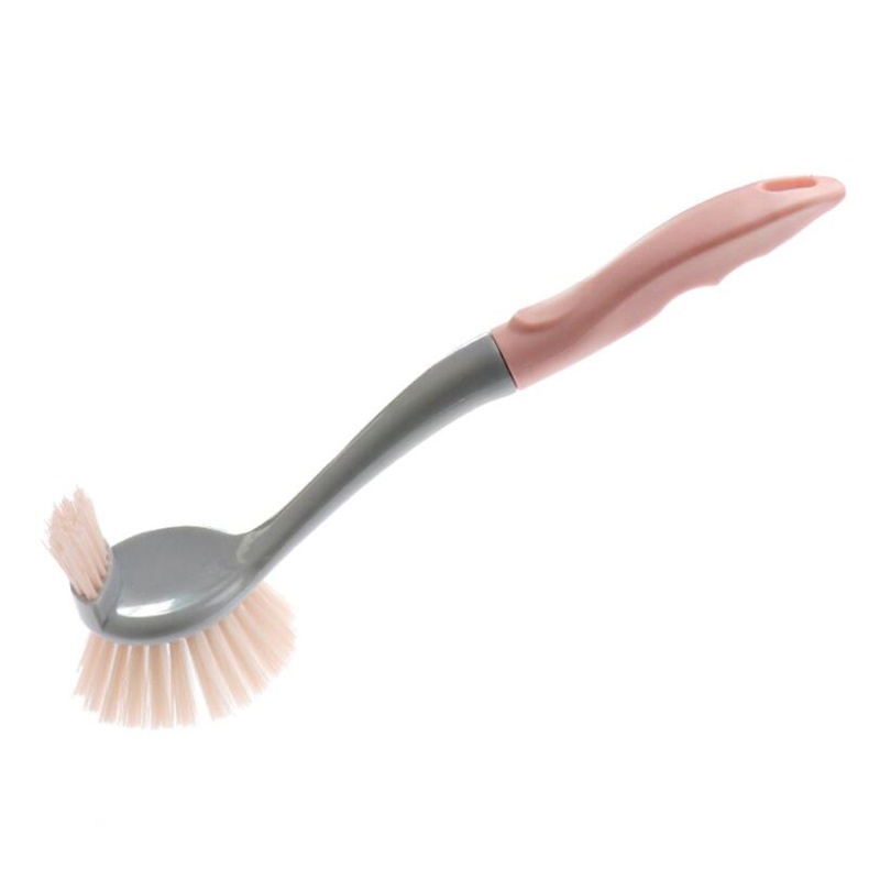 Kitchen Durable Bowl Plate Long Handle Brush Decontamination Dishwashing Brush Cleaning Tool