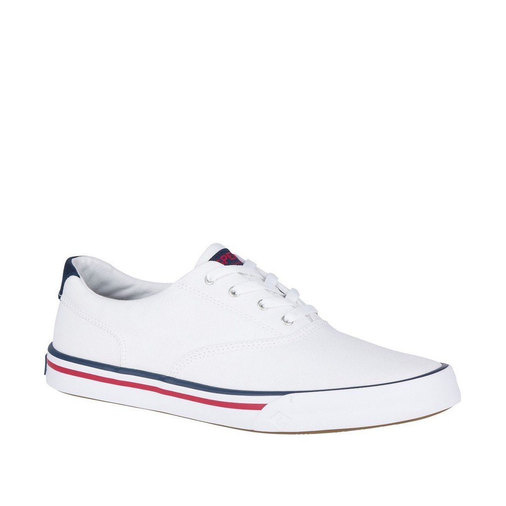 white sperry shoes for men