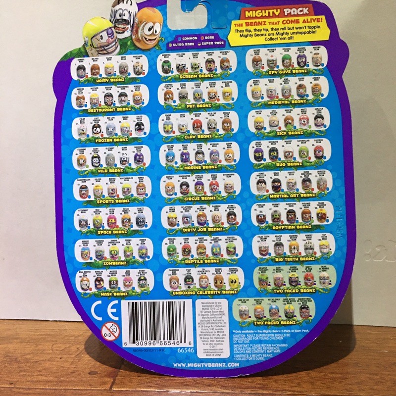 Mighty Beanz 5 Pieces Pack Shopee Philippines