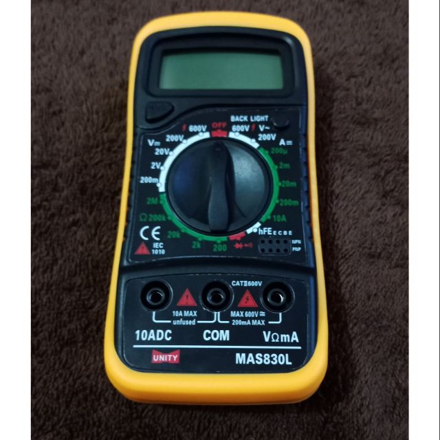 Unity Digital Multimeter Shopee Philippines