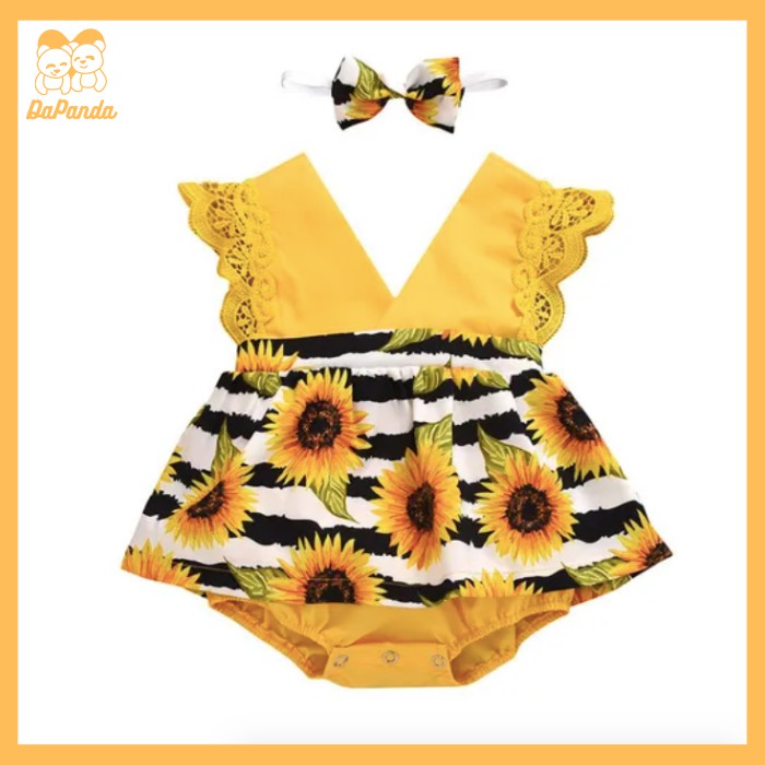 sunflower baby girl stuff