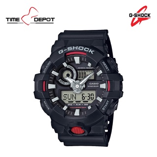 Casio G-Shock GA-700-1AHDR Black Resin Strap Watch For Men #1