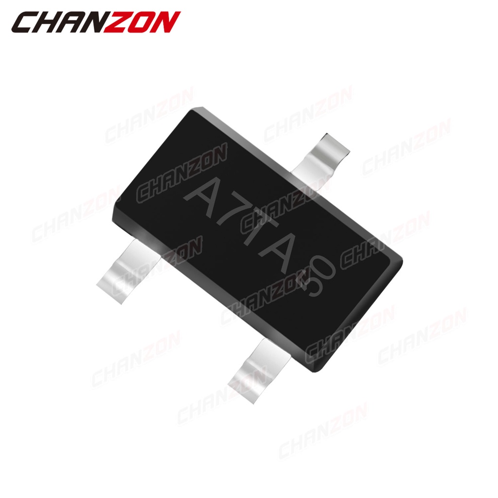 100pcs AO3407 SOT 23 P Channel SMD Mosfet Bipolar Junction Transistor ...