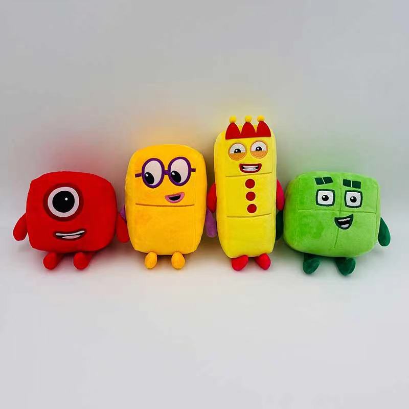 Numberblocks Plush Doll Educational Stuffed Number Blocks Toys Kids Gift Toys Kids Gift Cute