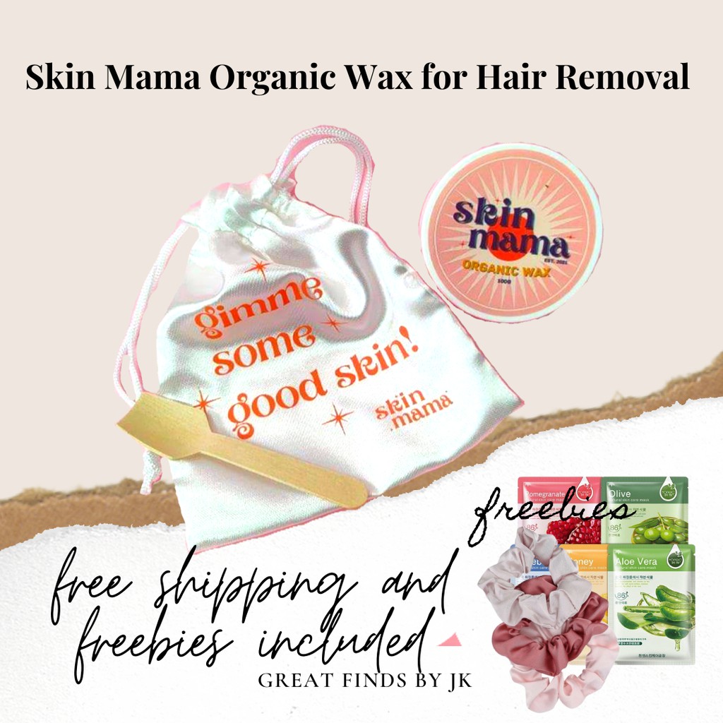 Skin Mama Organic Wax for Hair Removal [ Underarm Wax, Armpit Wax, Honey  Wax, Cold Wax ] | Shopee Philippines