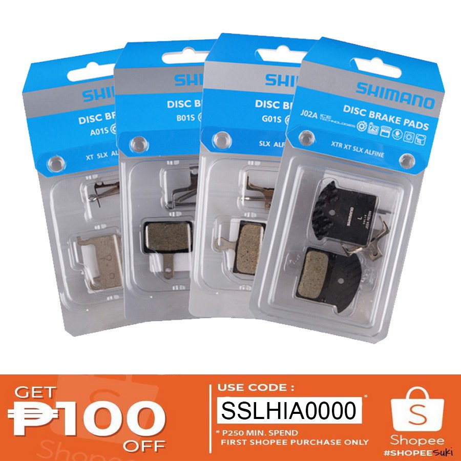 shimano j02a brake pads