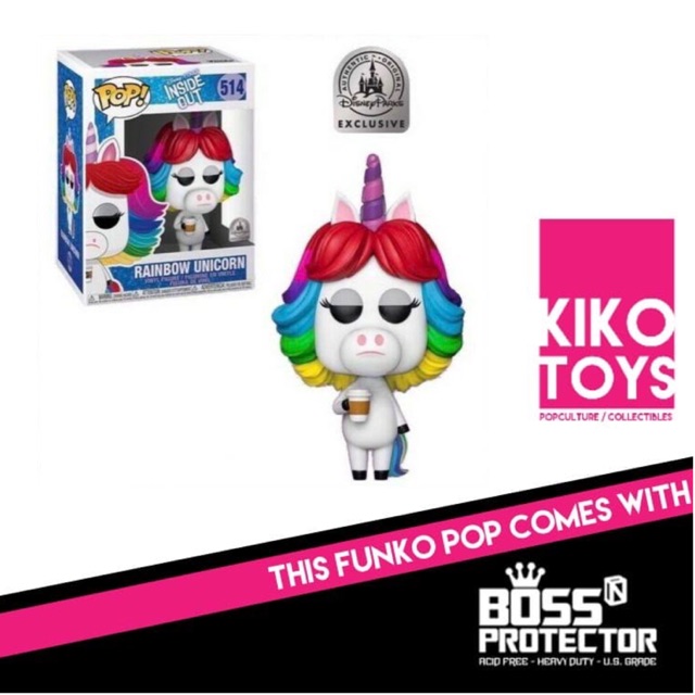 rainbow unicorn funko pop