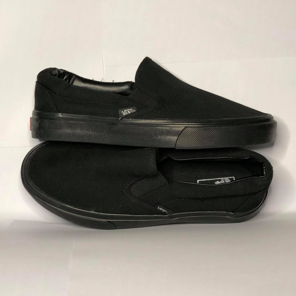 VANS SHOES SLIP ON LOW CUT LOAFERS GAMOSA BLACK Philippines