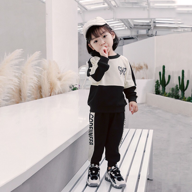 Set Of Children'S Clothes 11-21kg For Girls With Fairy Wings Pattern. Lovely Design, Careful Garment, Eye-Catching Colors. Ma119.