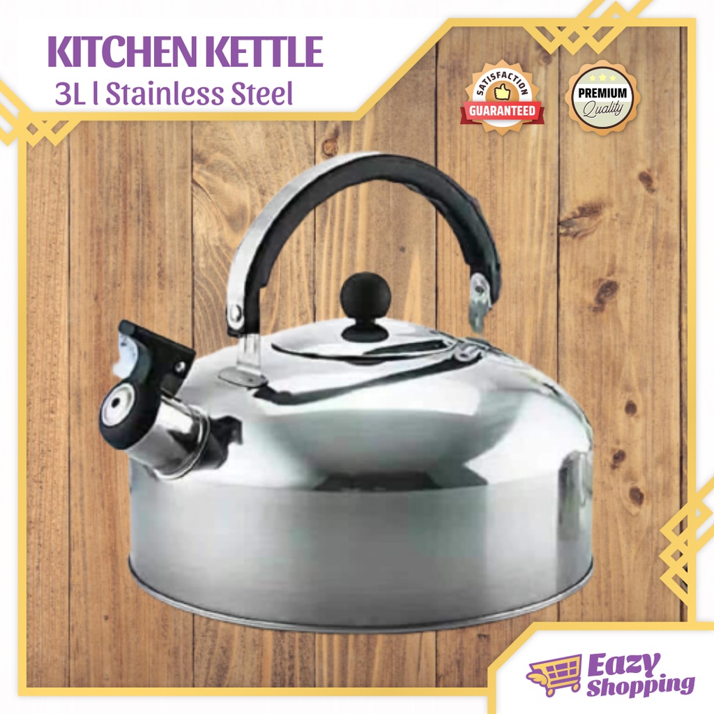3Liter Stainless Whistle Kettle l l Water Kettle Easy to Boil Water Takure Type Kittle Hot Water