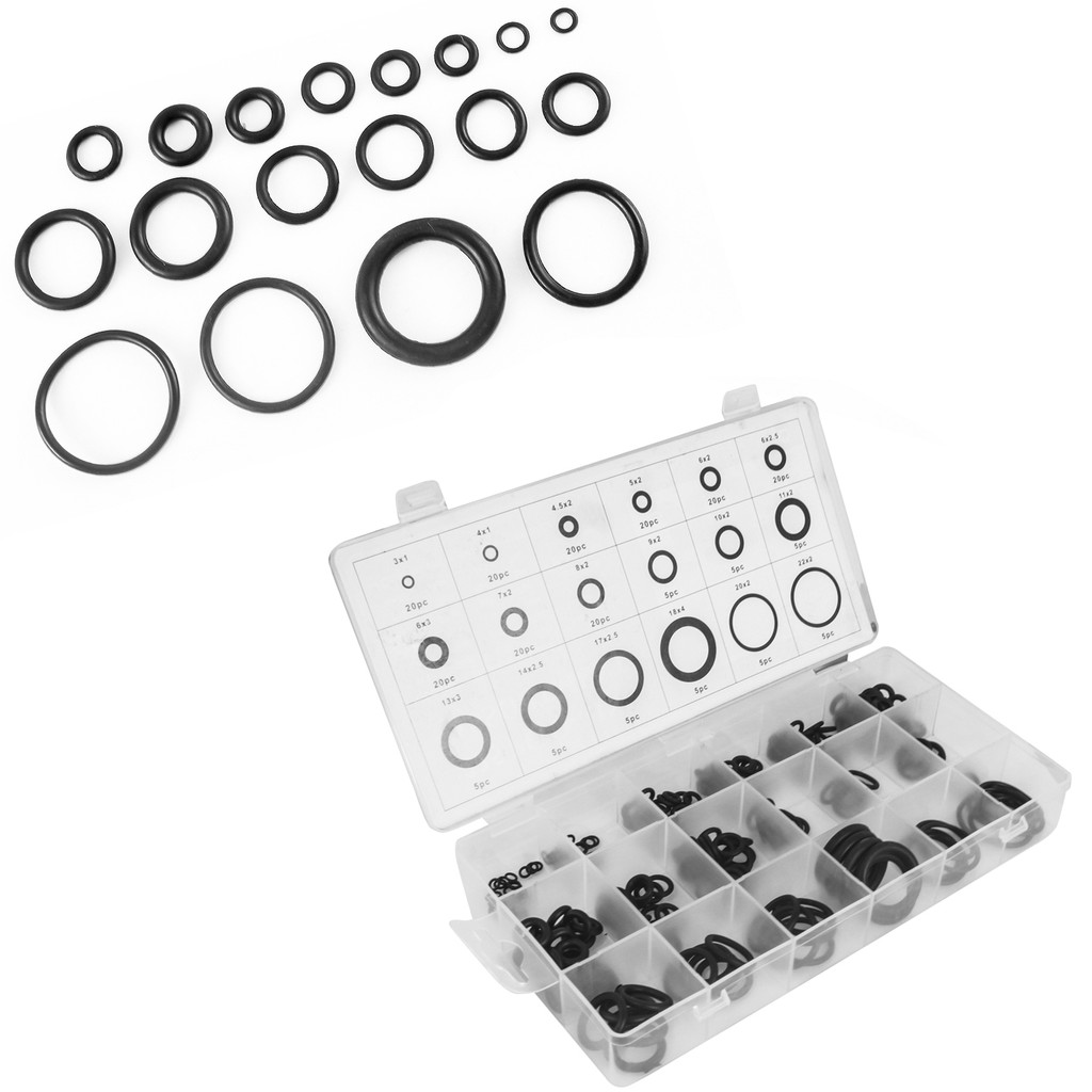O Ring Set Oring Seal Kit 225pcs Rubber Ring Set Car Motor Seal Set Sealing Rings Shopee Philippines
