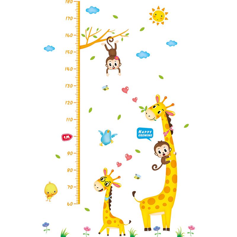 Αばheight stickers height sticker measurement feetheight stickerCartoon ...