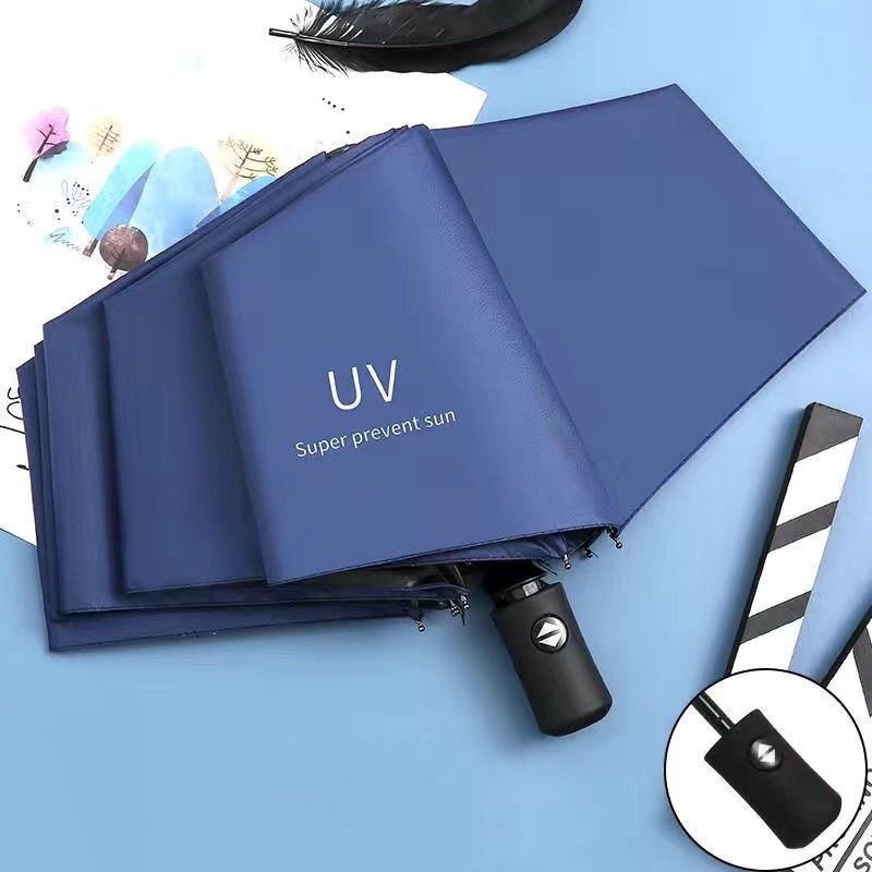automatic sunny umbrella antiultraviolet folding umbrella men women UV