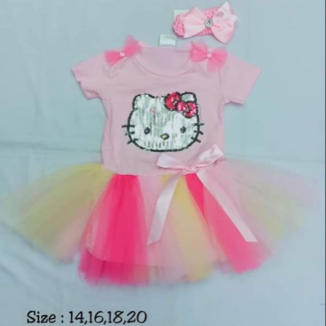 baby rainbow tutu dress