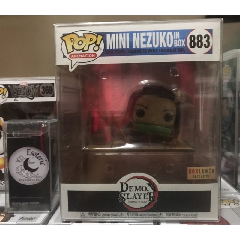 Funko pop 883 Nezuko in box Boxlunch exclusive Demon Slayer Mini