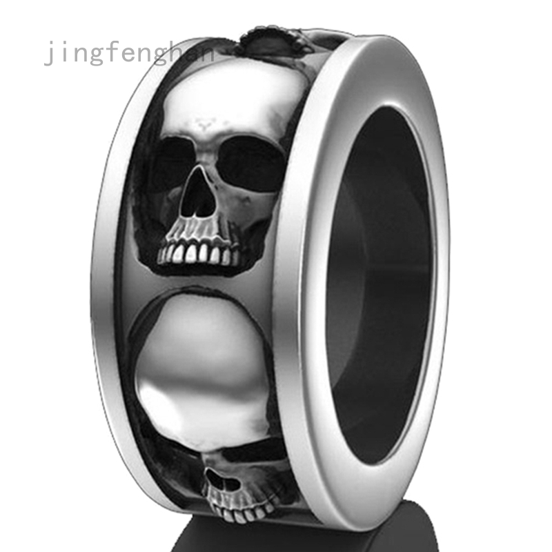 skull ring female