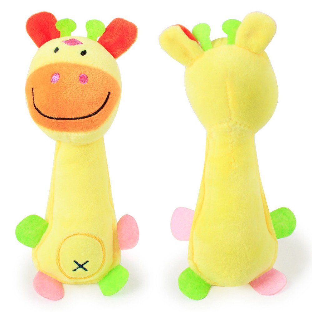 Funny Soft Plush Sound Squeaky Chew Toy Fruit Shape Pet Puppy Dog Toys Gifts