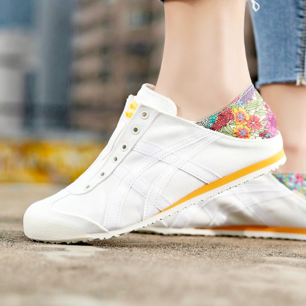 onitsuka tiger white yellow