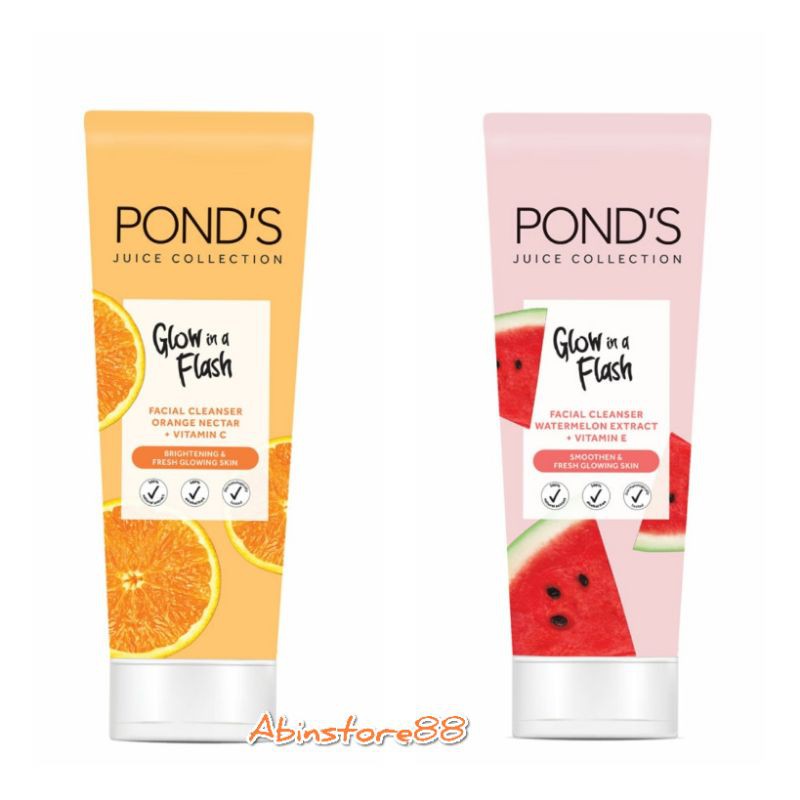 ponds watermelon facial foam