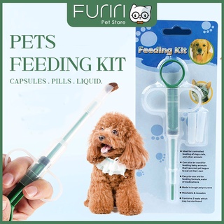 Pet Medical Pill Medicine Feeding Kit Dispenser Syringe with Soft Tip Feed Tool Kit for Cat Dog Animals Supplies
