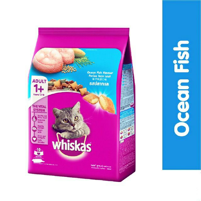 WHISKAS dry food ocean Fish per kilo REPACKED | Shopee Philippines