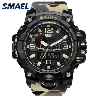 SMAEL Brand Men Camouflage Military Digital LED Wristwatch #1