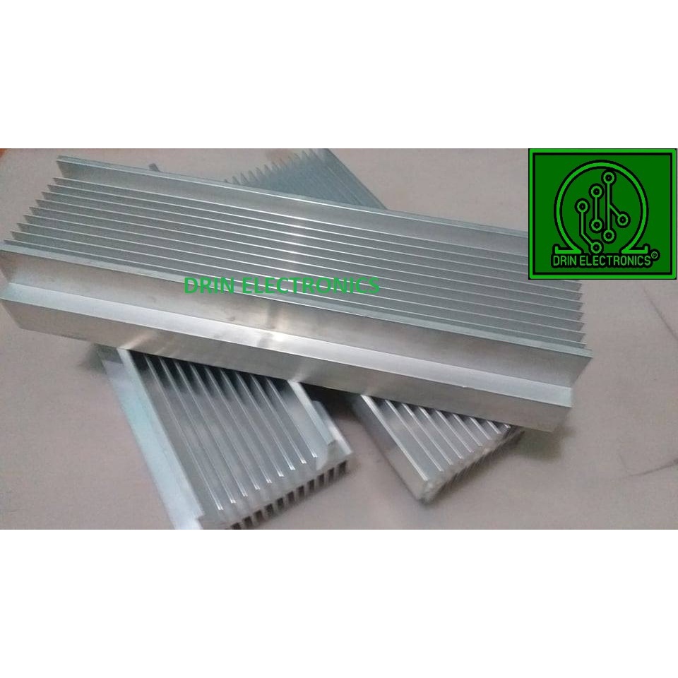 3ru Size Aluminum Heatsink 12 14 16 18 24 25 Inches For Power Amplifier Shopee Philippines