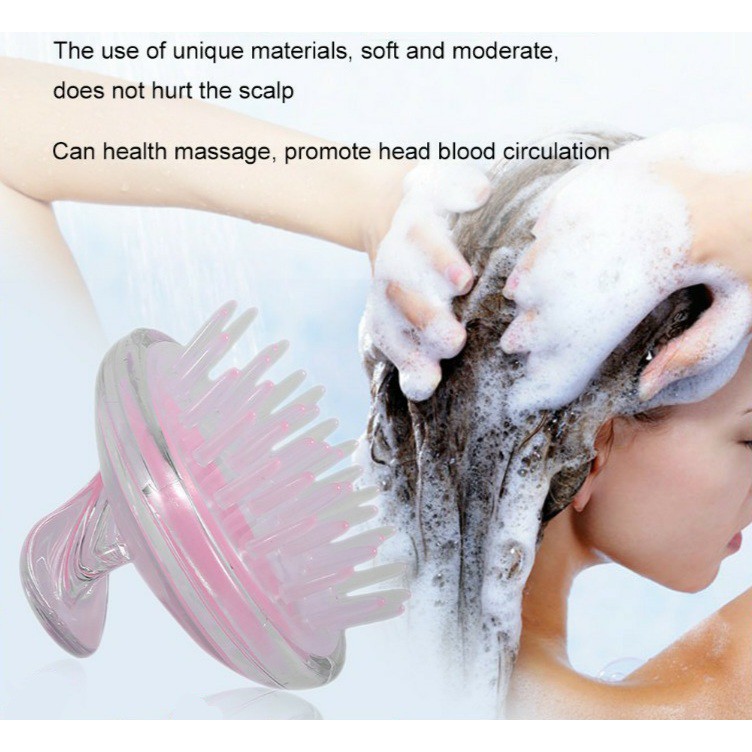 Shampoo Brush Scalp Massager Comb Bath Hair Washing Comb Silicone Hair Wash  Comb Brush Scalp | Shopee Philippines