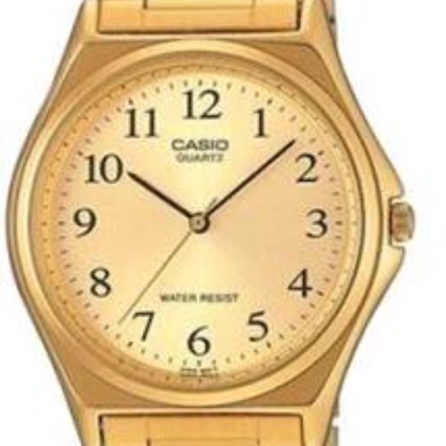 casio all gold