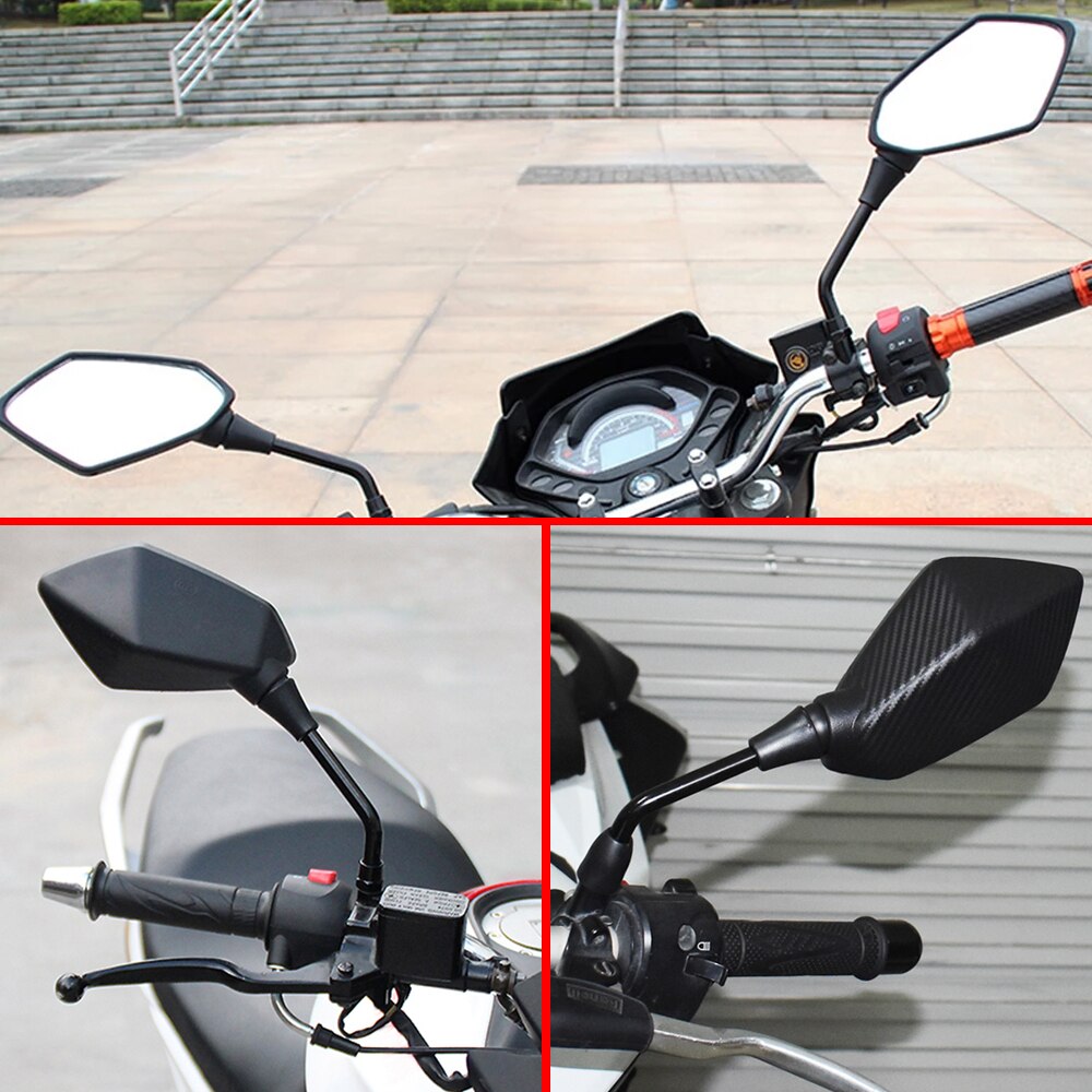 FINCOS CNC Motorcycle Accessories Rearview Side Mirror Moto Blind Spot Mirror for KTM 790 990 1050 1190 1290 Adventure Super Duke R/GT 