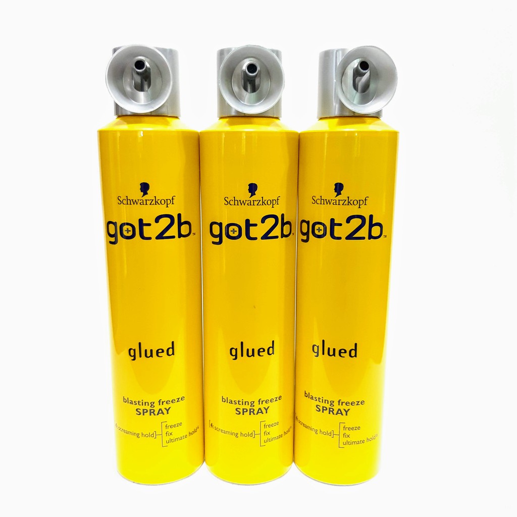 SCHWARZKOPF got2b Glued Hairspray Screaming Hold 300ml ...