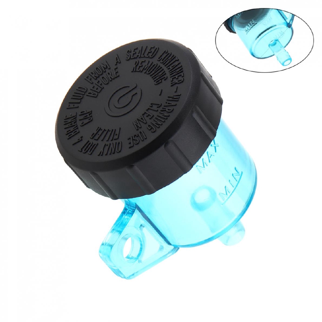 Rear Cylinder Oil Cup Bottle Reservoir ABS Fluid Container Accessories