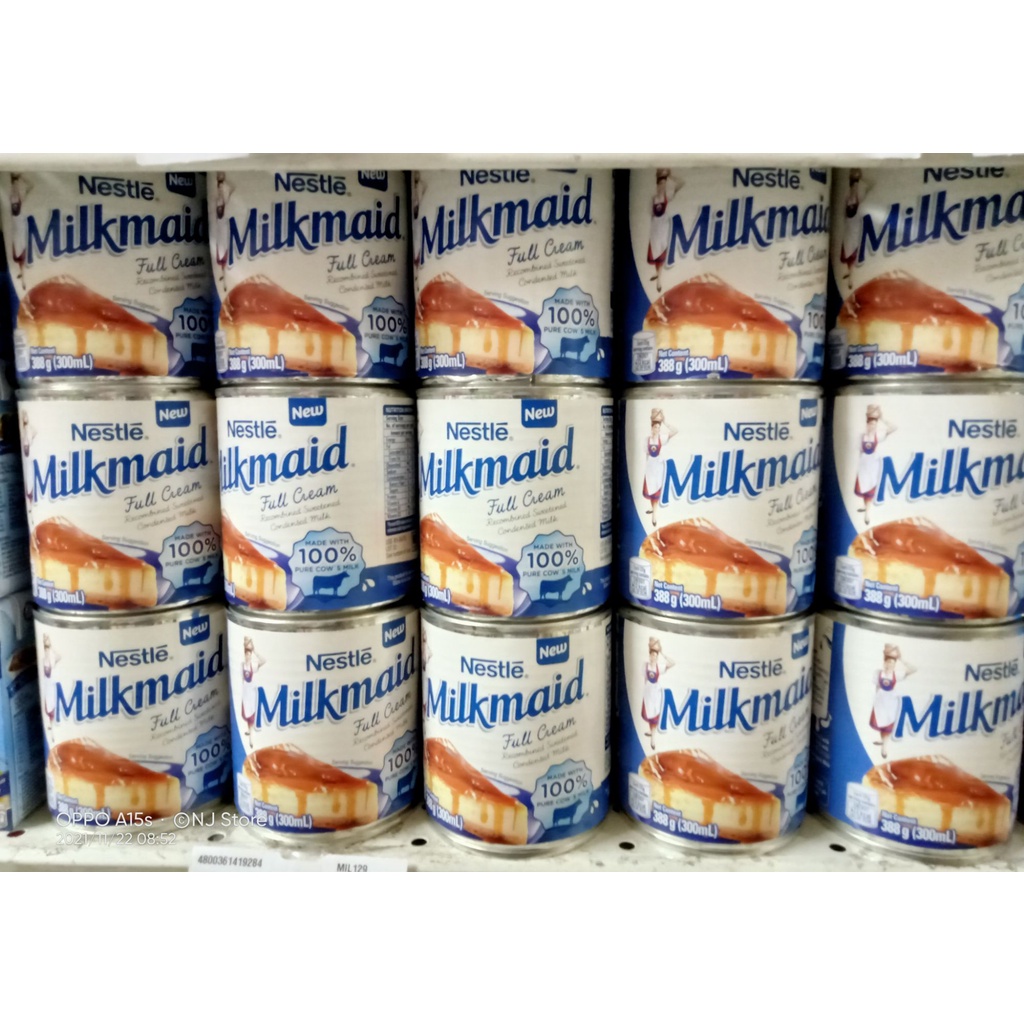 NESTLE MILKMAID FULL CREAM CONDENSED MILK 388g. Shopee Philippines