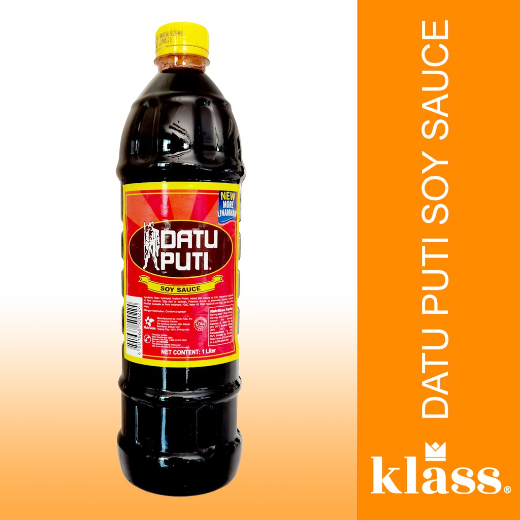 Datu Puti Soy Sauce 1L Shopee Philippines